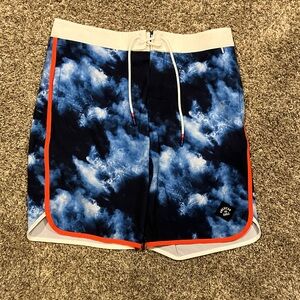 American Eagle Blue Swim Shorts